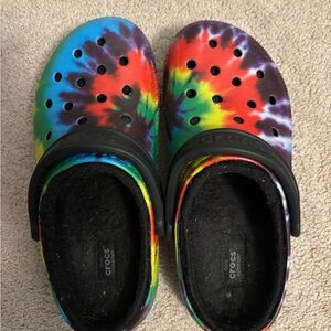 CROCS Colorful Tie-Dye Mules